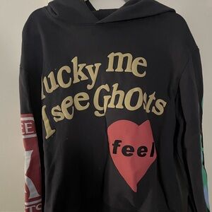 Black Graphic Hoodie